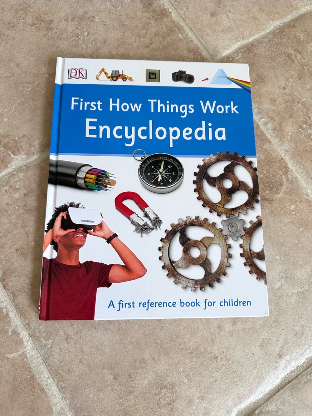 DK First How Things Work Encyclopedia Hardcover STEM Science Book for Kids